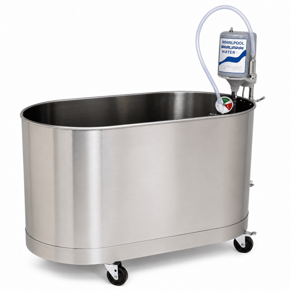 Whitehall WHS-90-M Sports Whirlpool — 90 Gallon Mobile Hydrotherapy Tank