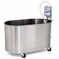 Whitehall WHS-90-M Sports Whirlpool — 90 Gallon Mobile Hydrotherapy Tank