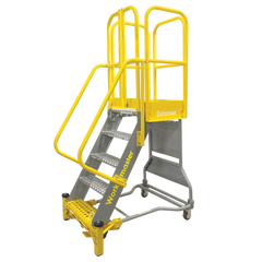 Cotterman Steel Workmaster Super Duty Rolling Ladder, 1000 lb Capacity