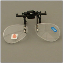 Walters Half Frame Clip-On Loupe Magnifier - Bottom Half of Lens