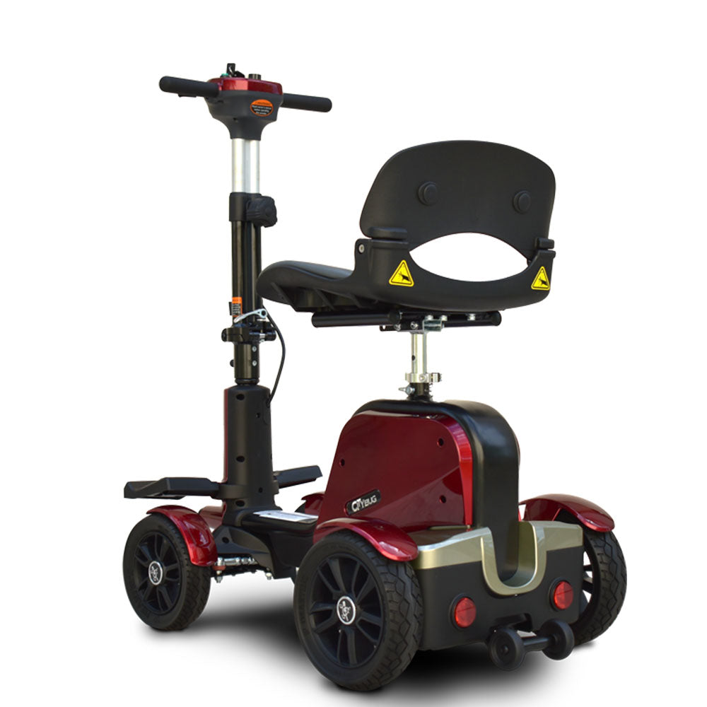 EV Rider Citybug Folding 4-Wheel Mobility Scooter – Compact Comfort for Smooth Home Navigation
