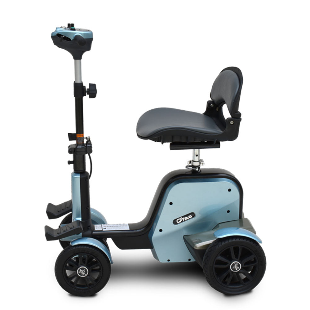 EV Rider Citybug Folding 4-Wheel Mobility Scooter – Compact Comfort for Smooth Home Navigation