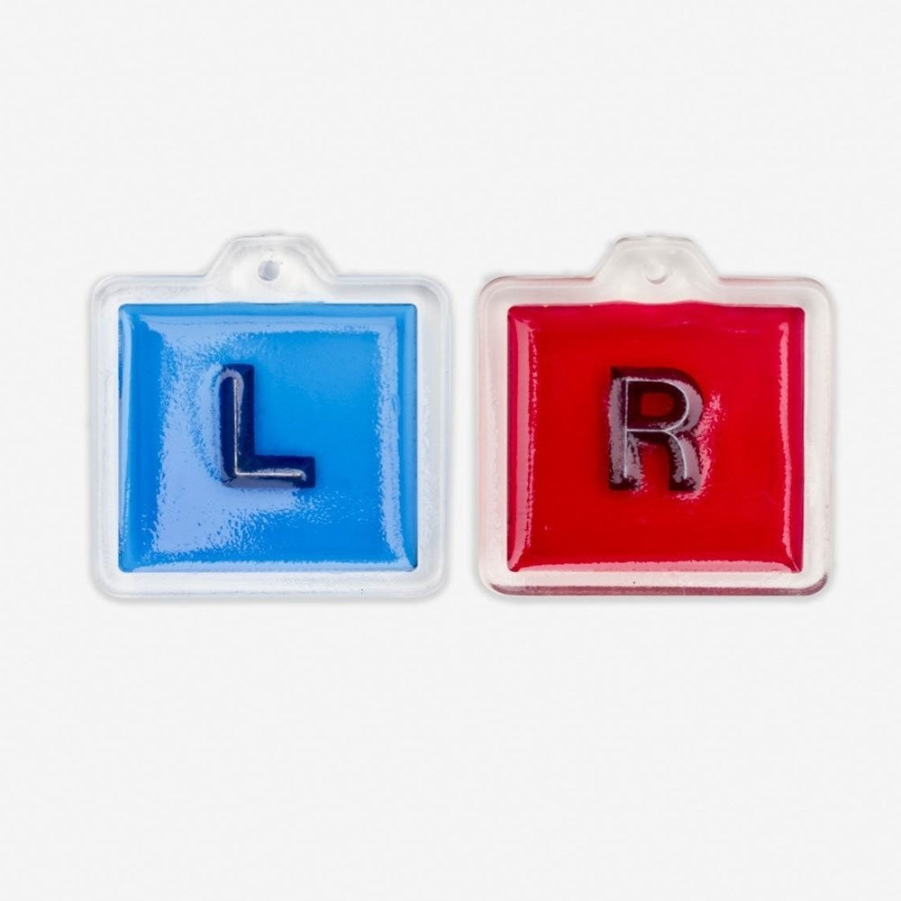 Phillips Safety Square L & R Lead Radiation Markers for Diagnostic Imaging