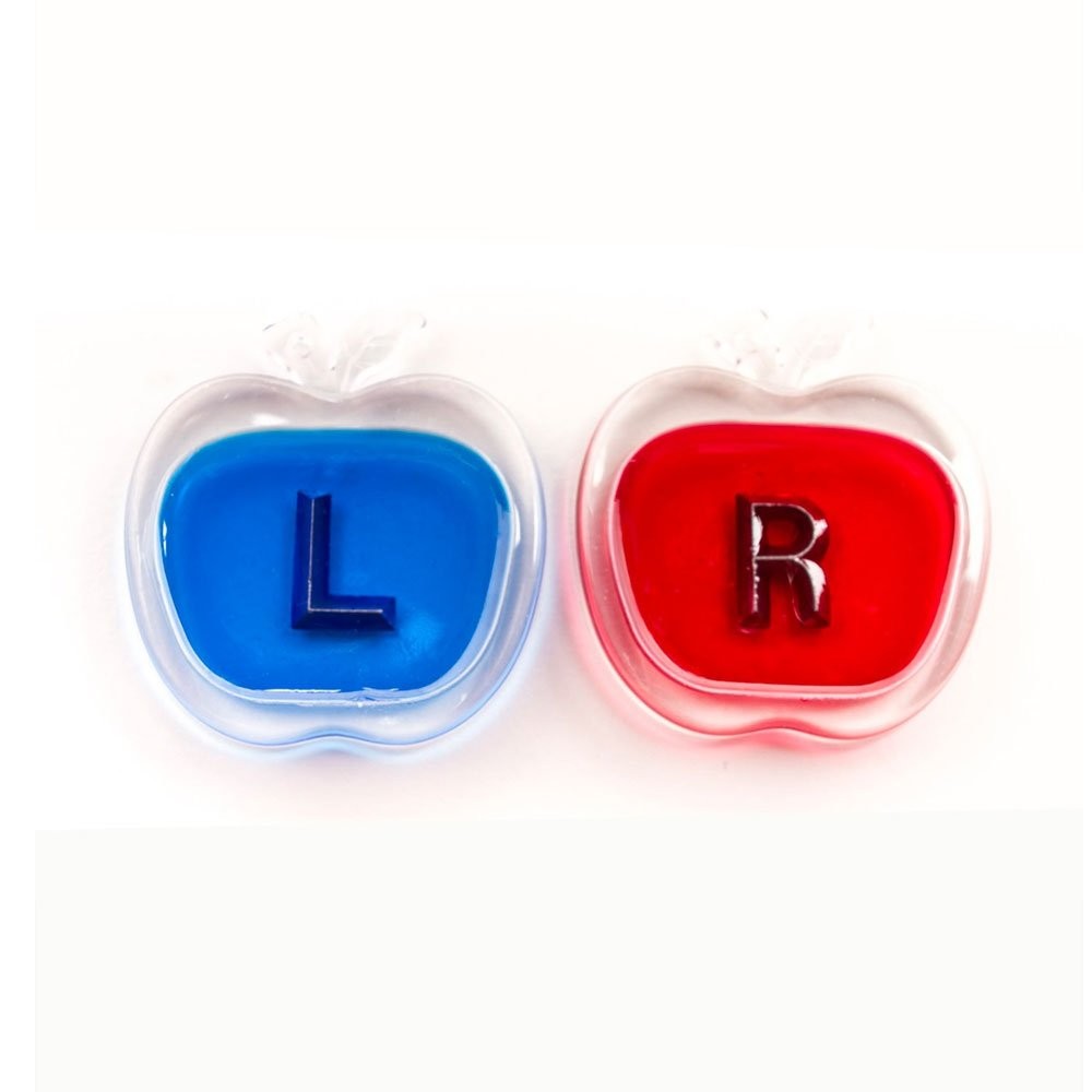 Phillips Safety Apple Shaped Lead L&R X-Ray Markers for Pediatric and Clinical Imaging