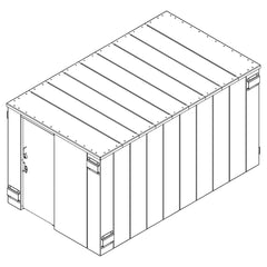 Swisher ESP 25-Person Private / 15-Person Business Capacity Safety Shelter