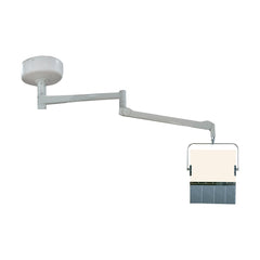 Phillips Safety Ceiling Mounted Lead Acrylic Barrier with Lead Curtain