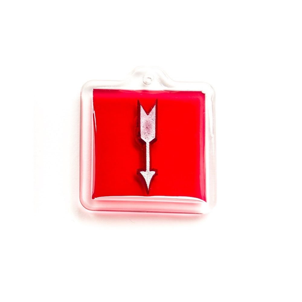 Phillips Safety Square Lead X-Ray Markers with Directional Arrow