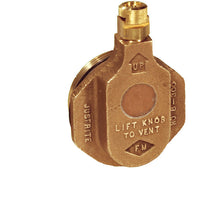 Justrite Brass Horizontal Drum Vent For Petroleum Based Applications, 2 Inch Bung