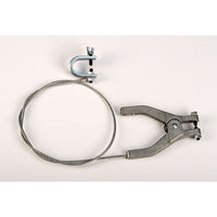 Justrite Antistatic Wire For Bonding And Grounding, With Hand Clamp And "C" Clamp, 3 Feet