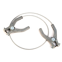 Justrite Antistatic Wire for Bonding and Grounding, with Dual Hand Clamps, 3 Feet