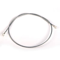 Justrite Antistatic Wire For Bonding/Grounding, With Dual 1/4 Inch Terminals, 3ft