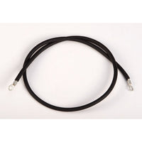 Justrite Antistatic Insulated Wire For Bonding/Grounding, With Dual 1/4-In Terminals, 3 Feet.
