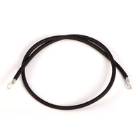 Justrite Antistatic Insulated Wire for Bonding/Grounding, With Dual 1/4-In Terminals, 3ft