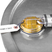 Justrite Drum Lock Set For Steel Drums, 1 Set Fits 2-In Bung, 1 Set Fits 3/4-In Bung, 2 Lock Bars (Padlocks Not Included)