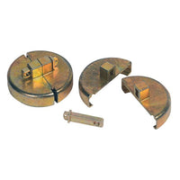 Justrite Drum Lock Set For Plastic Drums, 2 Units Fit 2-In Bung, 2 Lock Bars. No Padlocks.