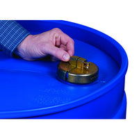 Justrite Drum Lock Set For Plastic Drums, 2 Units Fit 2-In Bung, 2 Lock Bars. No Padlocks.