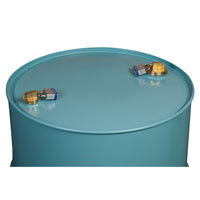 Justrite Drum Lock Set For Steel Drums, 1 Set Fits 2-In Bung, 1 Set Fits 3/4-In Bung, 2 Lock Bars, 2 Padlocks