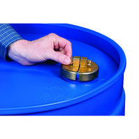 Justrite Drum Lock Set For Plastic Drums, 2 Units Fit 2-In Bung, 2 Lock Bars. 2 Padlocks
