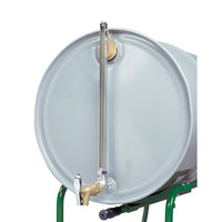 Justrite Cast-Iron Horizontal Fill Drum Gauge