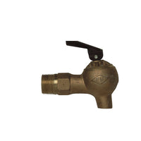 Justrite Brass Control Flow Lab Safety Faucet, 3/4-In NPT Bung
