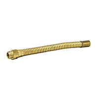 Justrite Hose Extension For Lab Faucet, 6-In, Brass