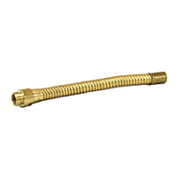 Justrite Hose Extension For Lab Faucet, 6-In, Brass