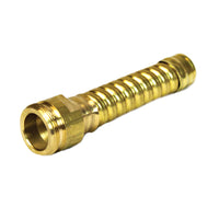 Justrite Flexible Hose Extension for Drum Faucet , 3-1/4" Long, Brass