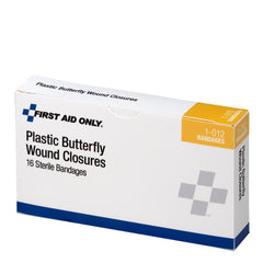 First Aid Only Butterfly Wound Closures, Large, 16 Per Box