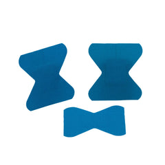 First Aid Only Blue Metal Detectable Fabric Fingertip Bandages, 1500 Per Box