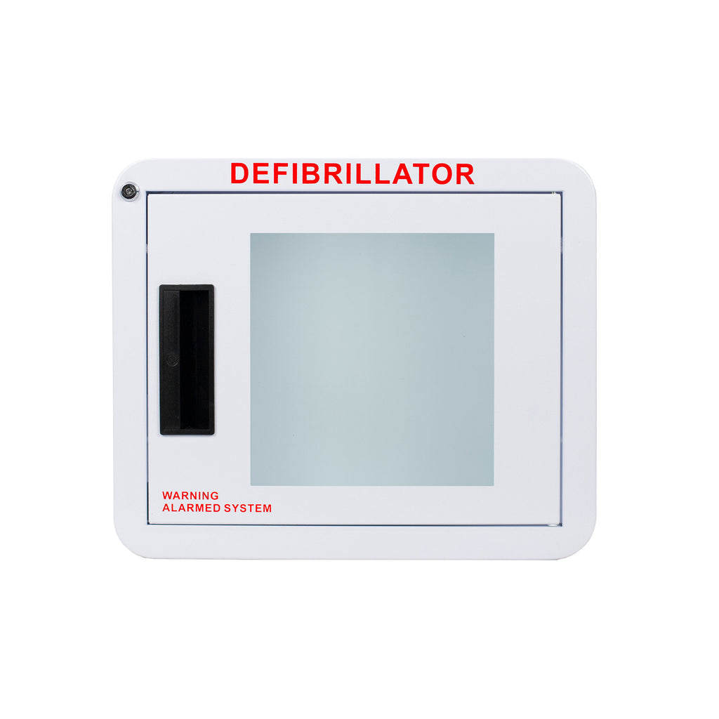 Cubix Safety Premium Compact AED Cabinet with Integrated Audible Security Alarm