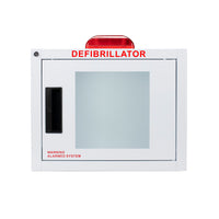 Cubix Safety Standard Compact AED Cabinet with Alarm & Strobe