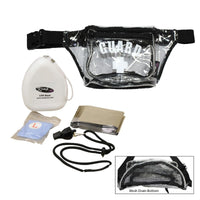 Kemp USA Hip Pack with GUARD Logo and Lifeguard Essentials Supply Pack (S2)