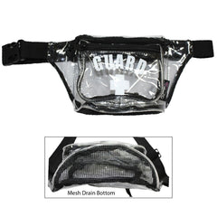 Kemp USA Hip Pack with Mesh Drain and GUARD Logo