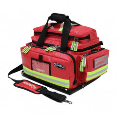 Kemp USA Red Tarpaulin Fluid-Resistant Large Trauma Bag