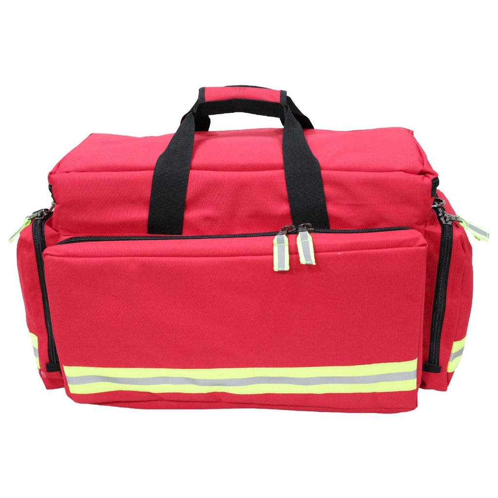 Kemp USA Ultra EMS Bag - Professional First Responder Medical Kit, Red