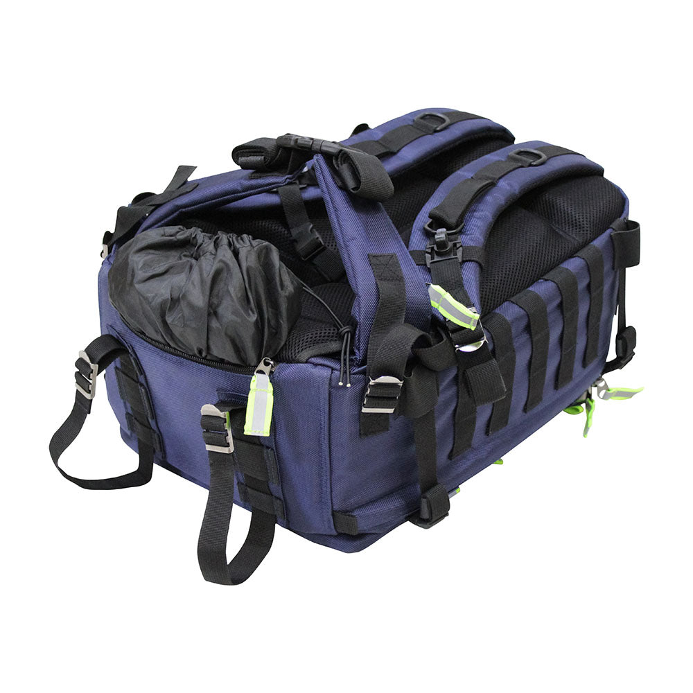 Kemp USA Premium Rescue & Tactical EMS Backpack | Ballistic Nylon Modular Load-Out