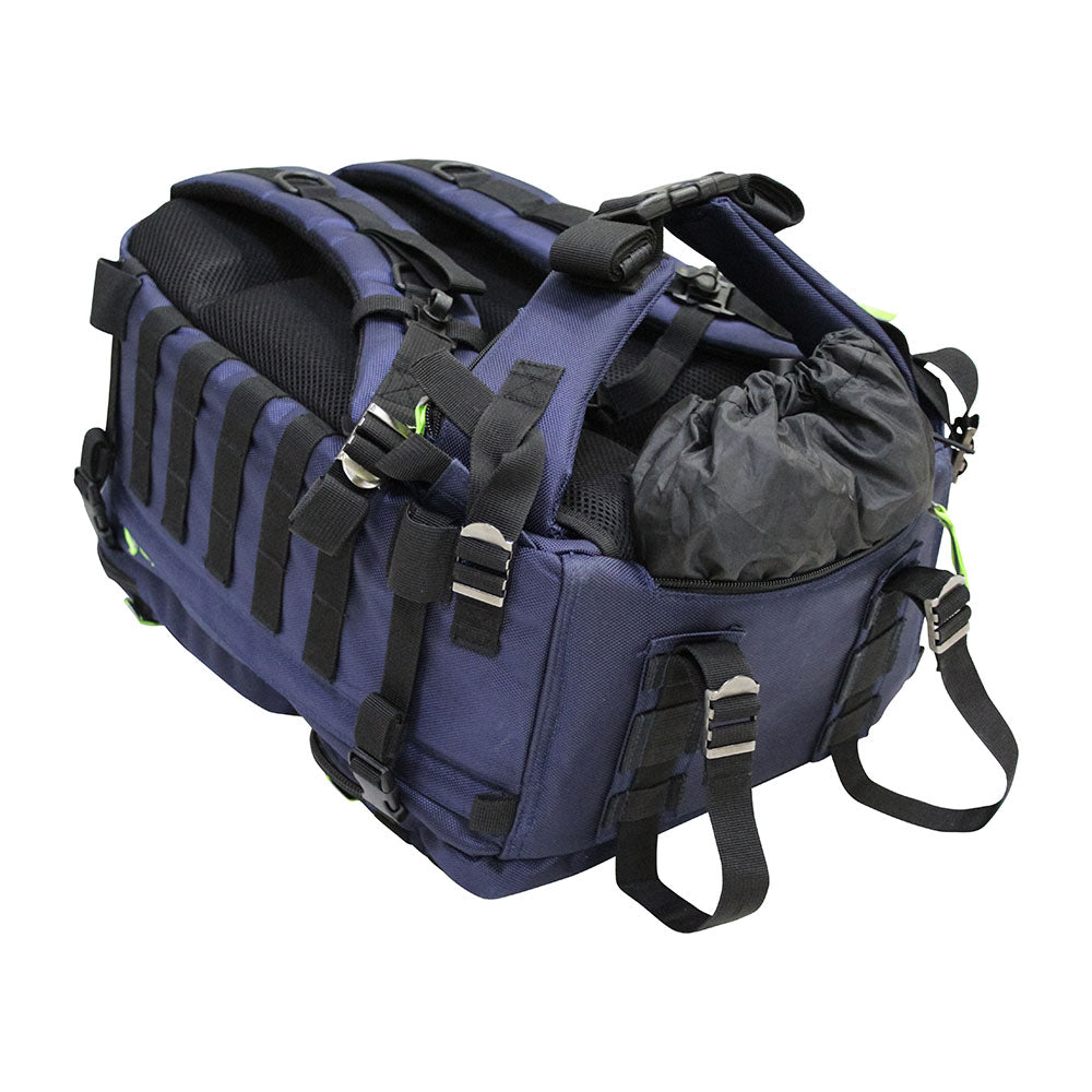 Kemp USA Premium Rescue & Tactical EMS Backpack | Ballistic Nylon Modular Load-Out