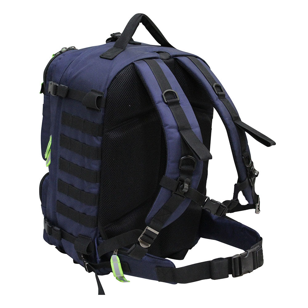 Kemp USA Premium Rescue & Tactical EMS Backpack | Ballistic Nylon Modular Load-Out