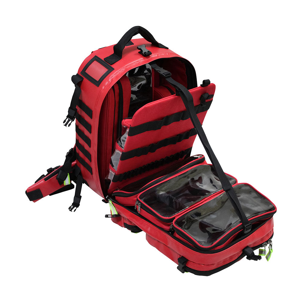 Kemp USA Premium Rescue & Tactical EMS Backpack | Ballistic Nylon Modular Load-Out