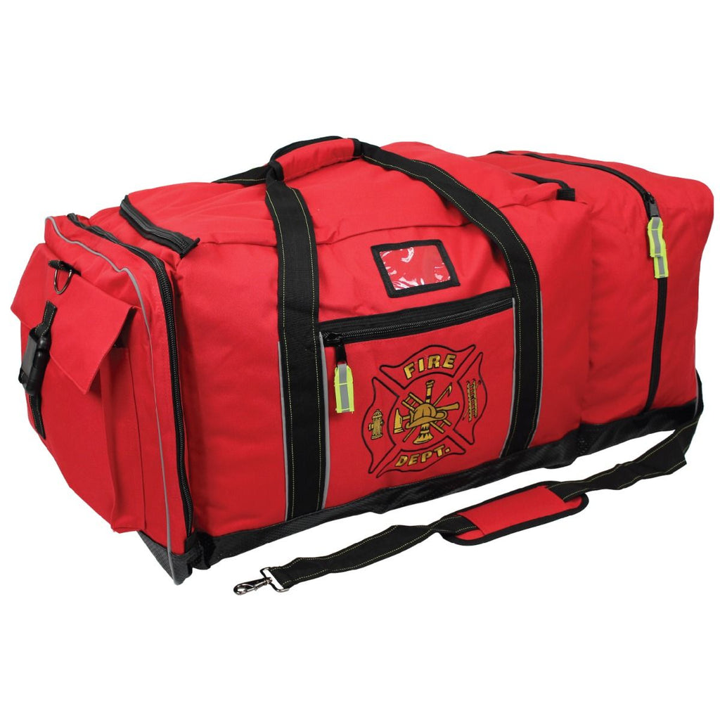 Kemp USA Heavy-Duty Firefighter Turnout Gear Bag with Reinforced Storage