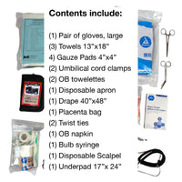 Kemp USA Obstetrical Kit (OB Kit)