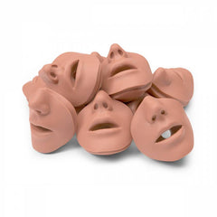 Nasco Simulaids Adult CPR Manikin Mouth/Nosepiece 10-Pack