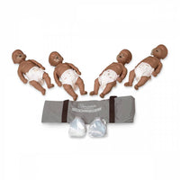 Nasco Simulaids Sani-Baby CPR Manikins - Pack of 4