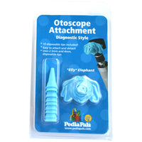 Pedia Pals Elly Elephant Otoscope Attachment with Tips (25 Pack)