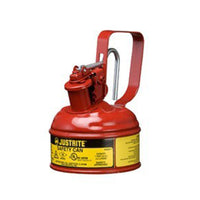Justrite Type I Steel Safety Can with Trigger-Handle For Diesel,1 Pt.