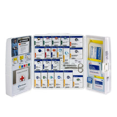 First Aid Only 50 Person Large Plastic SmartCompliance First Aid Cabinet With Medications