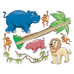 Pedia Pals Pediatric Jungle Wall Decal Kit