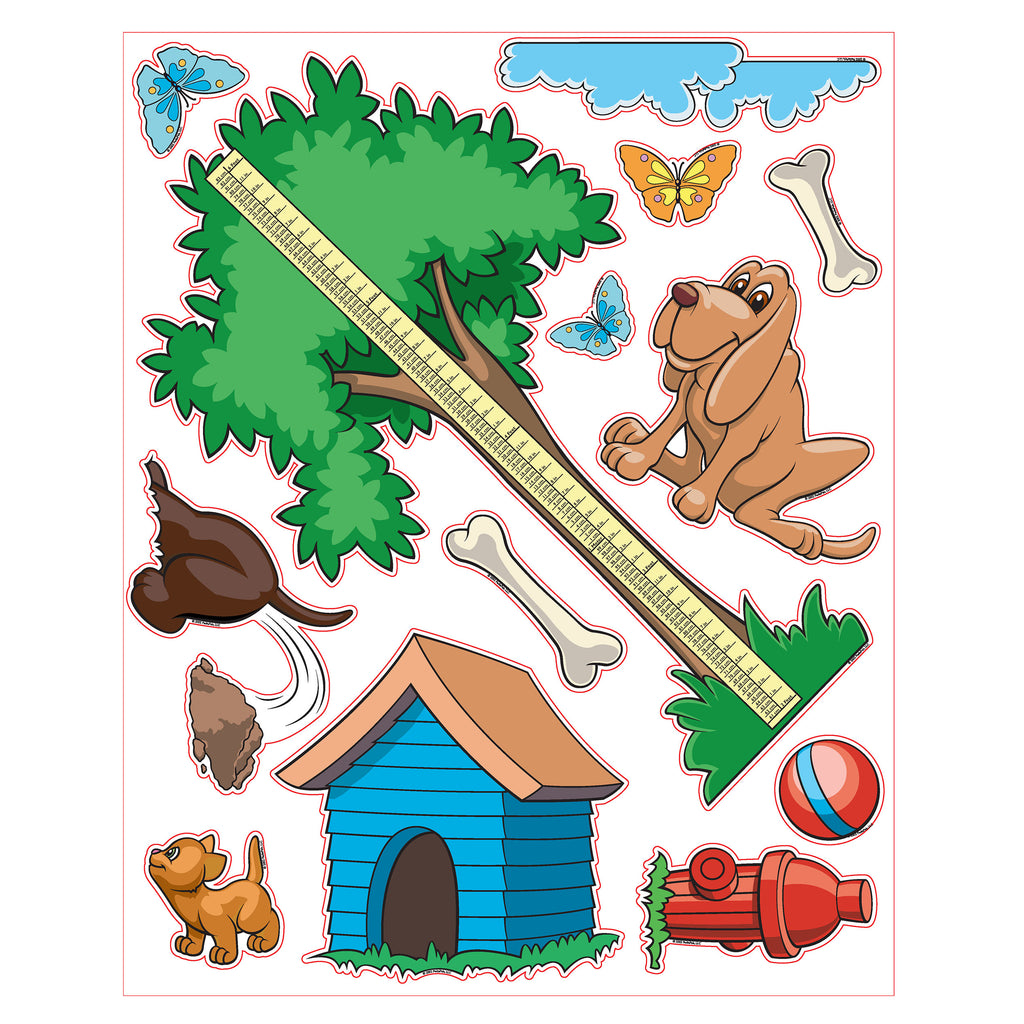 Pedia Pals Pediatric Puppy Wall Decal Kit