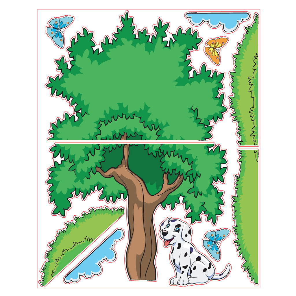 Pedia Pals Pediatric Puppy Wall Decal Kit