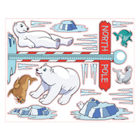 Pedia Pals Pediatric Arctic Wall Decal Kit
